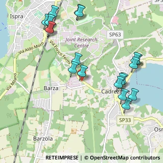Mappa Via S. Francesco D'Assisi, 21020 Cadrezzate VA, Italia (1.2265)