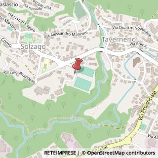 Mappa Via Michelangelo Buonarroti, 7, 22038 Tavernerio, Como (Lombardia)