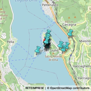 Mappa Via Antonio Poli, 28016 Orta San Giulio NO, Italia (0.321)