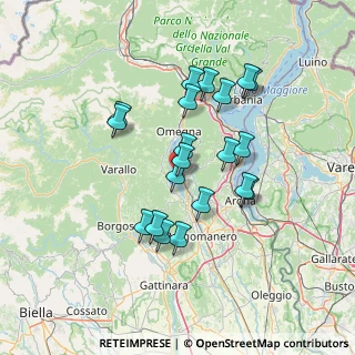 Mappa Via Antonio Poli, 28016 Orta San Giulio NO, Italia (12.205)