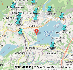 Mappa Via Cascina Gera, 22030 Eupilio CO, Italia (2.45385)