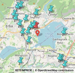Mappa Via Cascina Gera, 22030 Eupilio CO, Italia (2.38474)