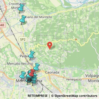Mappa Via Fiorone General, 31044 Montebelluna TV, Italia (3.23933)