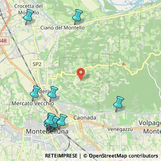 Mappa Via Fiorone General, 31044 Montebelluna TV, Italia (3.0275)