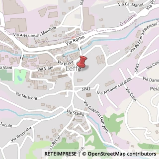 Mappa Via Capponi, 10, 24026 Leffe, Bergamo (Lombardia)