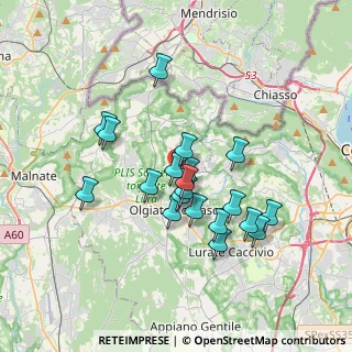 Mappa Via Cavallina, 22020 Faloppio CO, Italia (3)