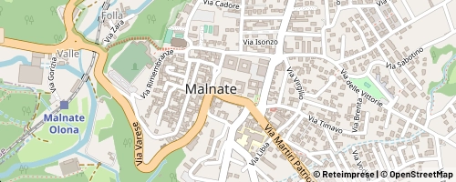 Mappa Malnate
