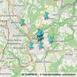 Mappa Piazza della Tessitrice, 21046 Malnate VA, Italia (0.92455)
