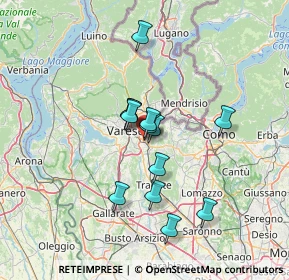 Mappa Via Bruno Giordano, 21046 Malnate VA, Italia (10.59077)
