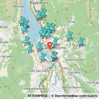 Mappa Via dei Sassi, 23801 Calolziocorte LC, Italia (1.804)