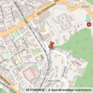 Mappa Via Carso, 67, 22100 Como, Como (Lombardia)