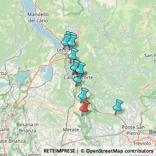 Mappa Via Vittorio Veneto, 23801 Calolziocorte LC, Italia (5.08333)