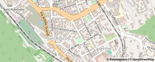 Mappa Como