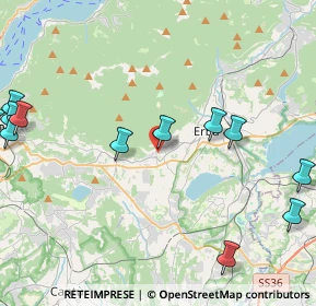 Mappa Via ai Campi, 22031 Albavilla CO, Italia (6.11214)