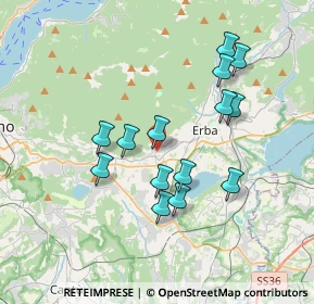 Mappa Via ai Campi, 22031 Albavilla CO, Italia (3.27214)