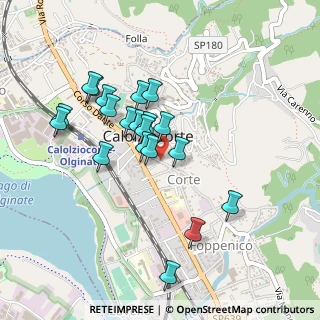 Mappa Via Calvi Fratelli, 23801 Calolziocorte LC, Italia (0.404)
