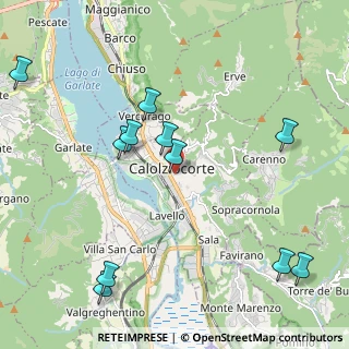 Mappa Via Calvi Fratelli, 23801 Calolziocorte LC, Italia (2.78462)