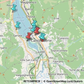 Mappa Via Fratelli Calvi, 23801 Calolziocorte LC, Italia (2.33133)