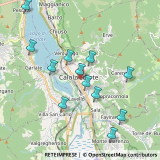 Mappa Via Fratelli Calvi, 23801 Calolziocorte LC, Italia (2.0575)