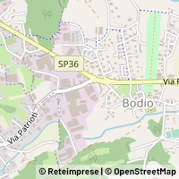 Kartta Bodio Lomnago