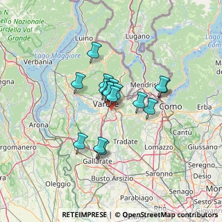 Mappa Campus Bizzozero, 21100 Varese VA, Italia (9.19563)