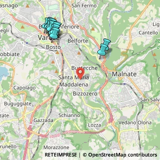Mappa Campus Bizzozero, 21100 Varese VA, Italia (2.60188)