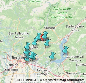 Mappa Via San Rocco, 24026 Leffe BG, Italia (11.96385)