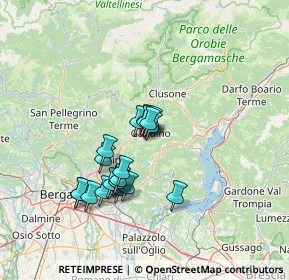 Mappa Via S. Rocco, 24026 Leffe BG, Italia (11.041)