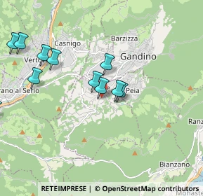Mappa Via San Rocco, 24026 Leffe BG, Italia (1.97545)