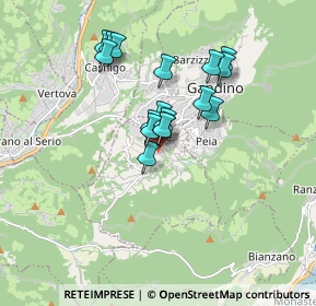 Mappa Via S. Rocco, 24026 Leffe BG, Italia (1.33824)
