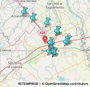 Mappa Via dell'Industria, 30026 Gruaro VE, Italia (5.745)