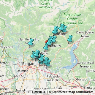 Mappa Piazza XXV Aprile, 24025 Gazzaniga BG, Italia (10.9985)