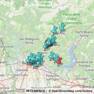 Mappa Piazza XXV Aprile, 24025 Gazzaniga BG, Italia (11.316)