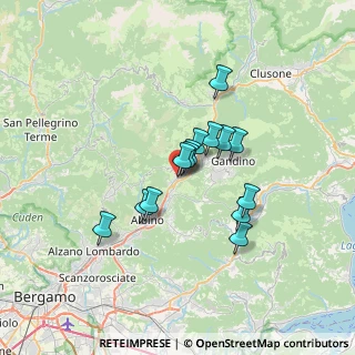 Mappa Piazza XXV Aprile, 24025 Gazzaniga BG, Italia (4.98571)