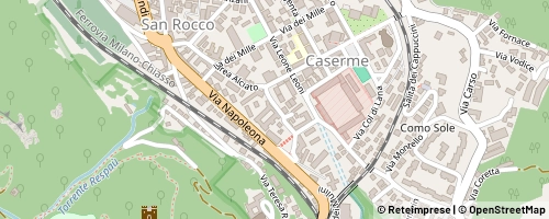 Mappa Como
