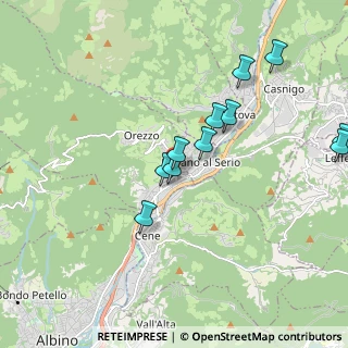 Mappa Via Briolini, 24025 Gazzaniga BG, Italia (1.82273)