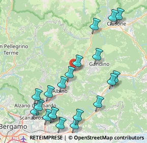 Mappa Via Briolini, 24025 Gazzaniga BG, Italia (9.6125)