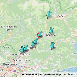 Mappa Via Briolini, 24025 Gazzaniga BG, Italia (7.04727)