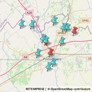 Mappa Via Pordenone A, 30026 Portogruaro VE, Italia (3.49077)