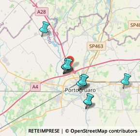 Mappa Via Pordenone A, 30026 Portogruaro VE, Italia (2.94727)