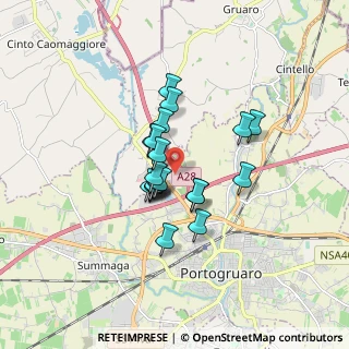 Mappa Via Pordenone A, 30026 Portogruaro VE, Italia (1.157)