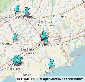 Mappa Via Pordenone A, 30026 Portogruaro VE, Italia (18.55167)