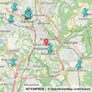 Mappa Via Jean Henry Dunant, 21100 Varese VA, Italia (3.30182)