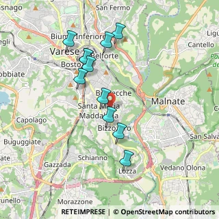 Mappa Via Jean Henry Dunant, 21100 Varese VA, Italia (1.75091)