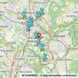 Mappa Padiglione C. Golgi, 21100 Varese VA, Italia (1.78091)