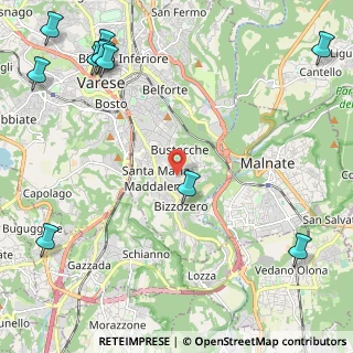 Mappa Padiglione C. Golgi, 21100 Varese VA, Italia (3.32727)