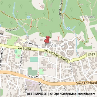 Mappa Piazza Alessandro Volta, 1, 22032 Albese con Cassano, Como (Lombardia)