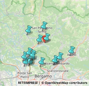 Mappa Via Brolo, 24019 Zogno BG, Italia (7.50059)