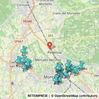 Mappa Via Groppa, 31044 Montebelluna TV, Italia (2.7065)
