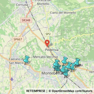 Mappa Via Groppa, 31044 Montebelluna TV, Italia (2.75273)